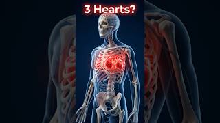 what if human had three hearts 🤔🫀 || interesting biology facts || #shorts
