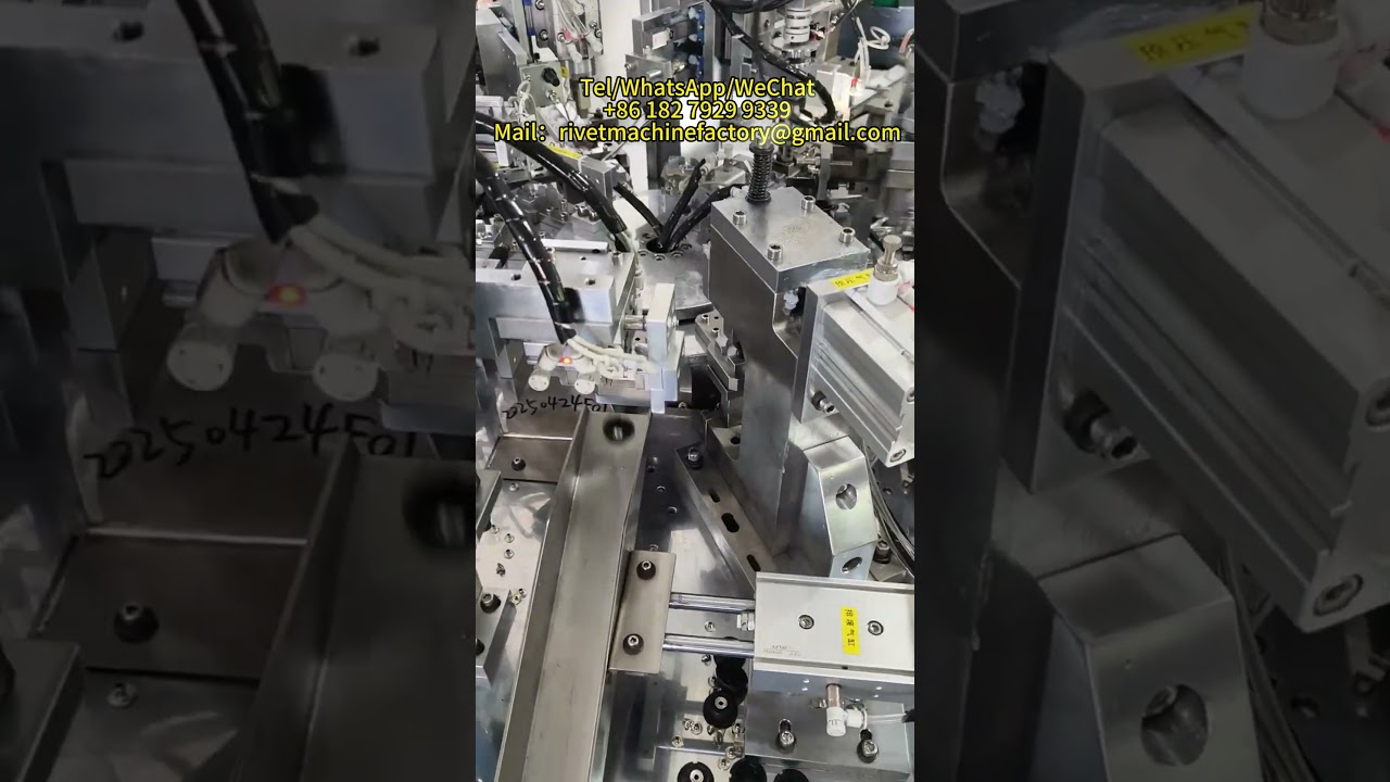 Automatic Silver Contact Rivet Press Machine | Smart Riveting System in Morocco