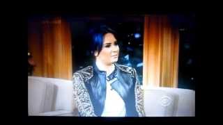 The Late Late Show with Craig Ferguson - Demi Lovato