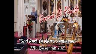 Vincent Di Placido - God Rest Ye Merry Gentlemen - Live