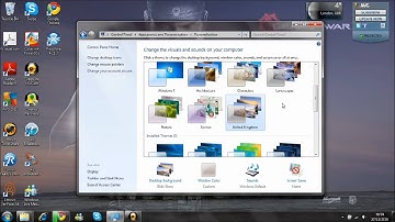How To Change The Theme And Install New Themes In Windows 7