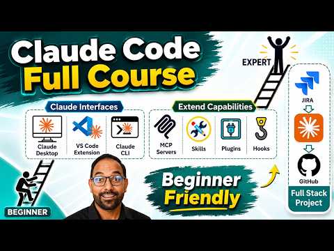 Claude Code Full Course | Beginner to Expert