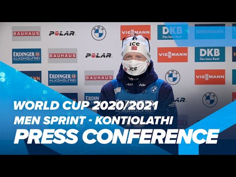 Kontiolahti Men Sprint Press Conference