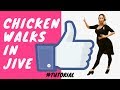 Anna Kovalova | How to dance Chicken walks | Jive tips |  Samba tips