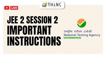 JEE (MAIN) 2022 SESSION 2 IMPORTANT INSTRUCTIONS |IMPORTANT INSTRUCTIONS FOR CANDIDATES |B.ARCH 2022