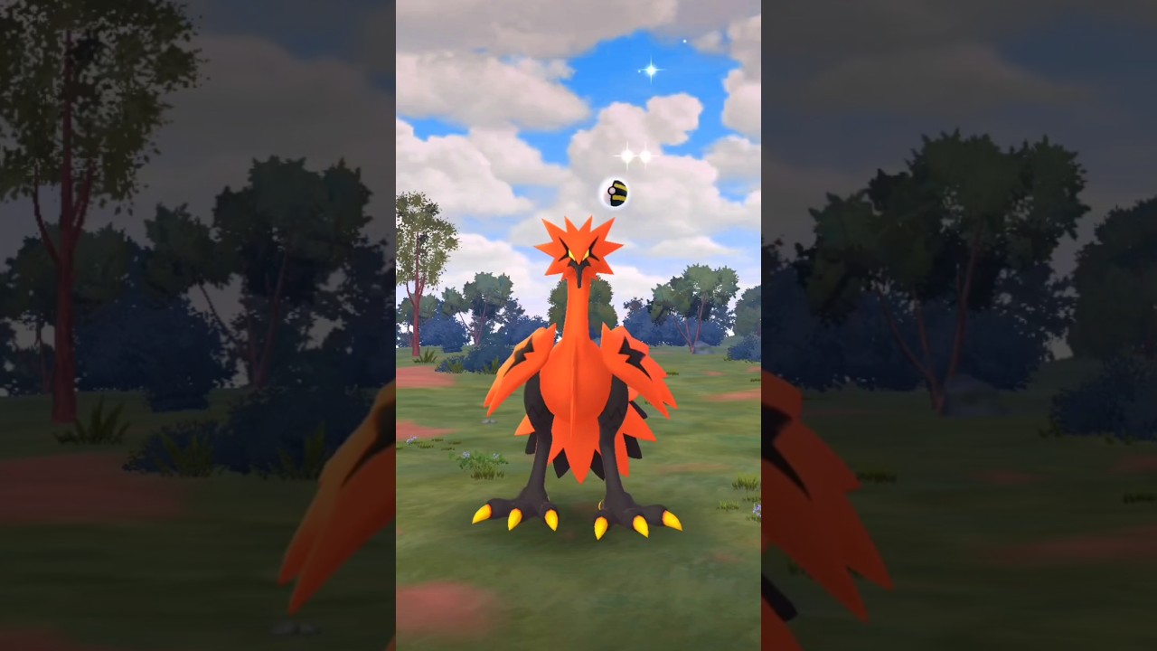 A wild Galarian Zapdos legendary low cp but..🤔 