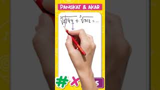 Akar pangkat tiga dari 2744 ditambah akar pangkat tiga dari 512
