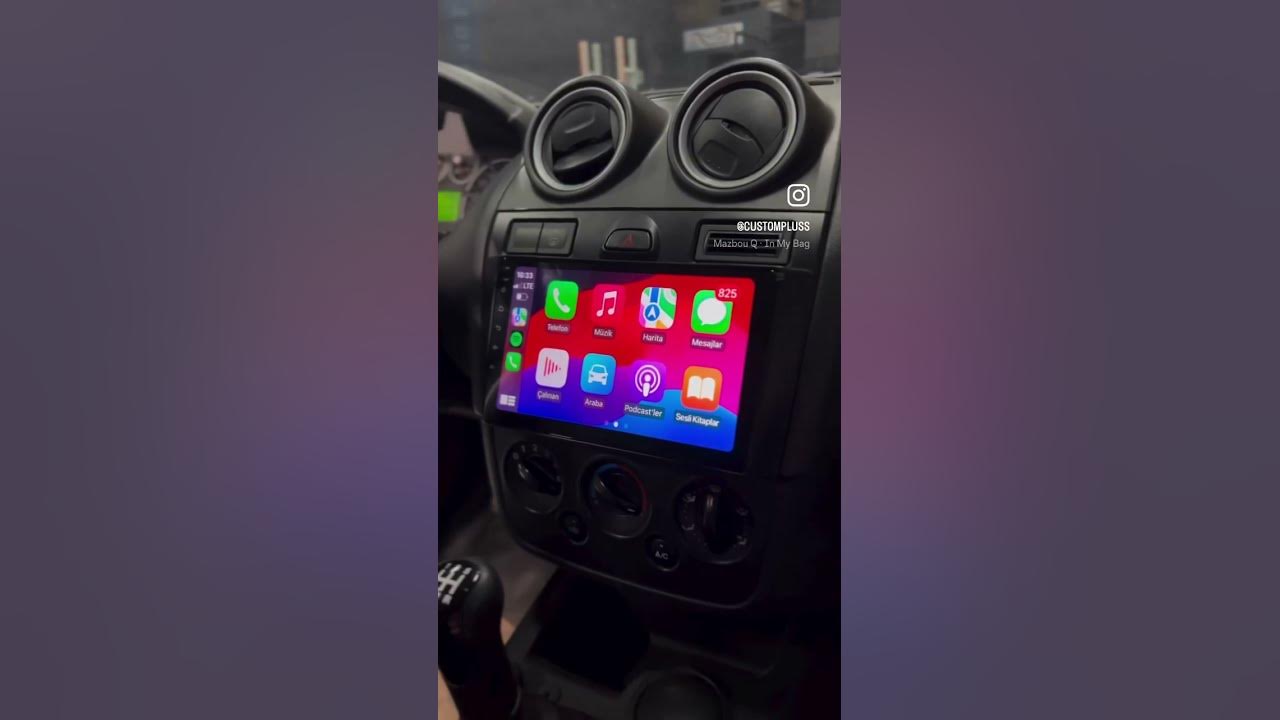 🔴 Ford Fiesta #multimedya #carplay #gerigörüşkamera #navigation #bursa #custompluss