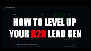 AI-Powered Lead Generation Dashboard | Transform B2B Pitching