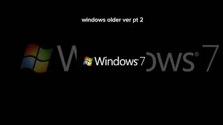 older windows versions pt 2 #windows7 #fyp #nostalgia