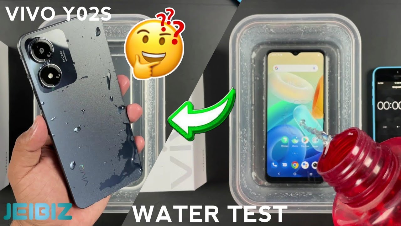 Vivo Y02 Water Test