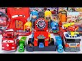 Disney Pixar Cars Unboxing Review | Disney Pixar Cars Tomica Big Rotating Rust-Eze Parking