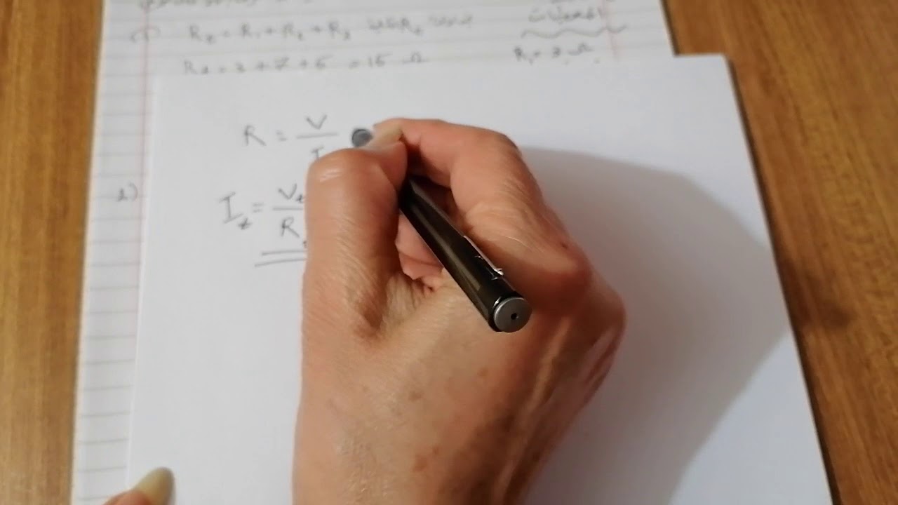 طبيعيات/المرحلة الثانية/الفصل الرابع /قانون أوم وربط المقاومات
