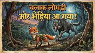 chalaak lomdi aur bhediya hindi moral stories kahani kids