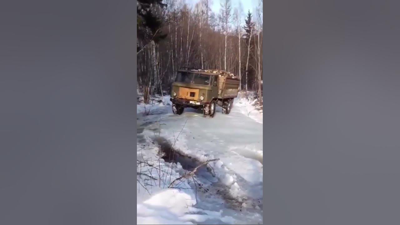 ГАЗ 66 на бездорожье