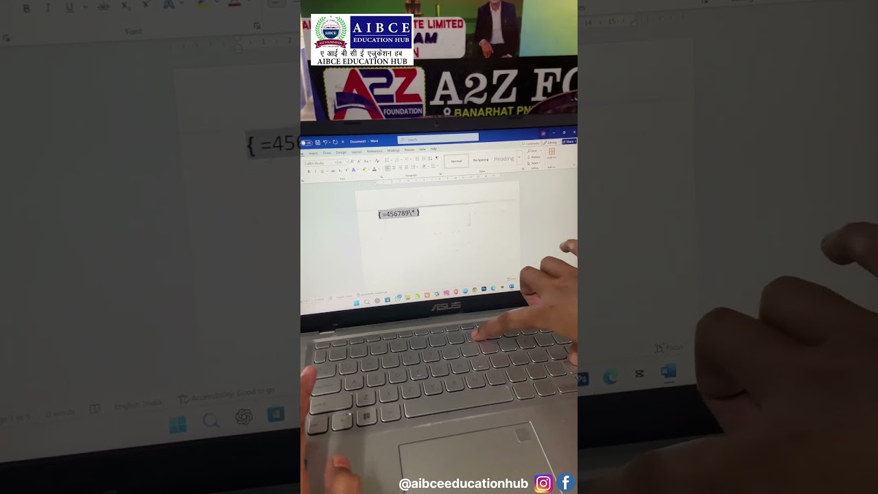 HOW TO CONVERT NUMBER TO WORDS IN MS WORD