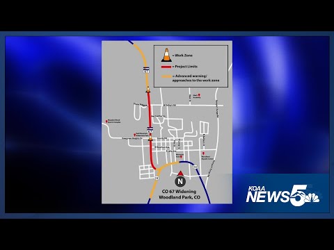 CDOT beginning widening project in Woodland Park Monday