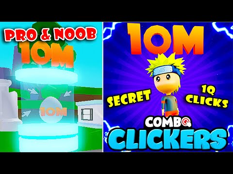 New Noob Pro 10m Egg Super Secret Naruto Pet 1q Clicks In Combo Clicker Simulator Roblox Youtube - neo clicker continued roblox