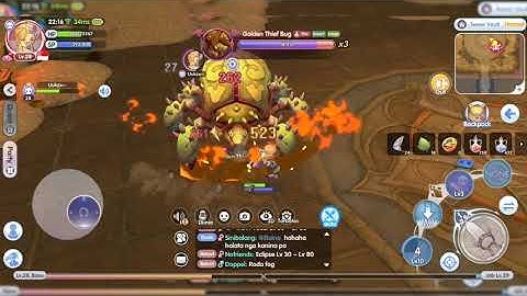 Solo Dungeon Sewer Vault Golden Thief Bug - Ragnarok X Next Generation