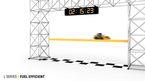 Work hard and save fuel with Cat L® Series Loaders