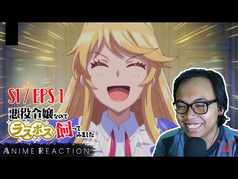 SUKA GW CERITA BEGINI WKWK - Akuyaku Reijou nanode Last Boss EPISODE 1 REACTION INDONESIA