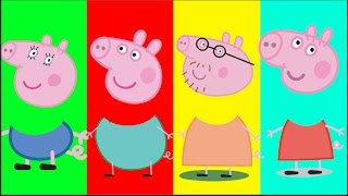 Wrong Heads गलत सर Peppa Pig Boss Baby Family Finger For Kids Fun Learning