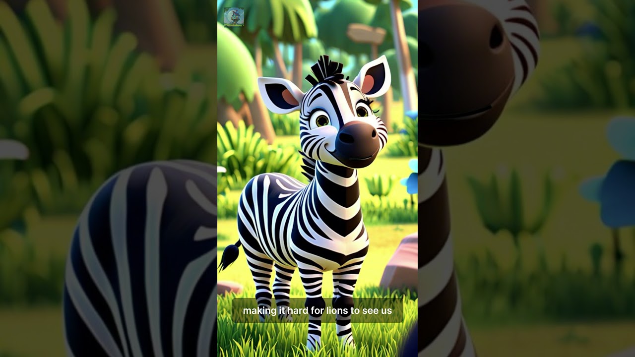 Why Do Zebras Have Stripes | Fun Kids Story 