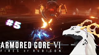 【ARMORED CORE™ VI FIRES OF RUBICON™】掃除されかけて　ぶっ飛ばされて　雪の場所　＃５【多眼龍系Vtuber】