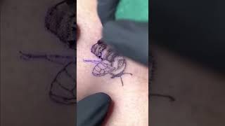 Butterfly tattoo idea Wormhole Tattoo