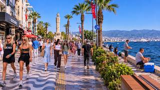 IZMIR WAKES UP 🇹🇷 | ALSANCAK KORDON MORNING WALK | 4K WALKING TOUR