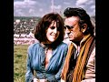 GRACE SLICK AND JOHNNY CASH WOODSTOCK 1969