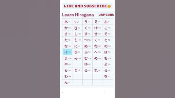 Hiragana A I U E O - CUTEST Japanese Alphabet Song for Kids