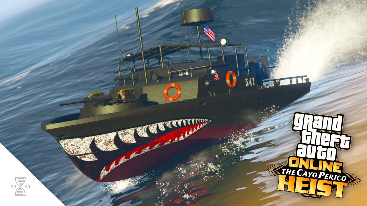 KURTZ 31 PATROL BOAT - CAYO PERICO HEIST UPDATE! (GTA Online)