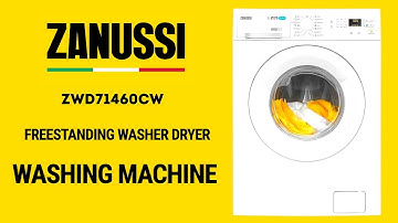 How To Use Zanussi Washing Machine ZWD71460CW I User Tips and Features Review #Zanussi #WasherDryer