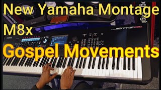Gospel Piano Movements With The New Yamaha Montage M (M8x)