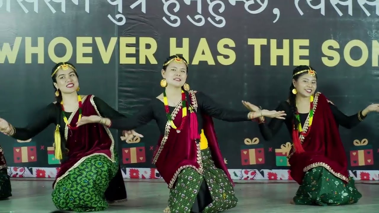 Christmas Dance | Nepali Traditional Christian Song | HOME CHURCH