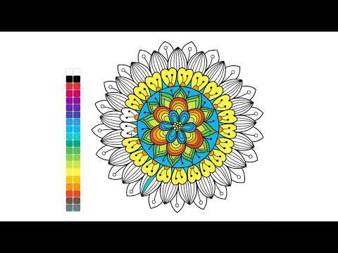 Color With Me Ep2 | Mandala