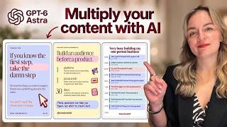 How I Use GPT6 Astra to Multiply Content Without Losing My Voice