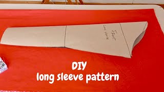DIY long sleeve pattern 