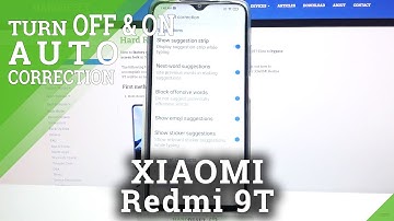 How to Enter Text Correction Options in XIAOMI Redmi 9T – Find Text Correction Options