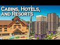 Building Cabins, Hotels, and Resorts to SAVE my City! — Cities: Skylines (#22)