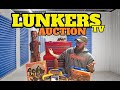 LUNKERS TV Abandoned Storage Unite Finds UP For AUCTION!