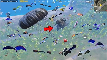100 PLAYERS LANDED IN GODZILLA PUBG MOBILE SAMSUNG,A3,A5,A6,A7,J2,J5,J7,S5,S7,S9,A10,A20,A30,A50,A70