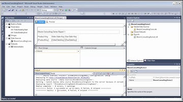 Intro to SQL Server Reporting Services Deploy to Server