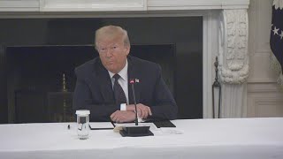 President Trump Participates in a Roundtable with Law Enforcement