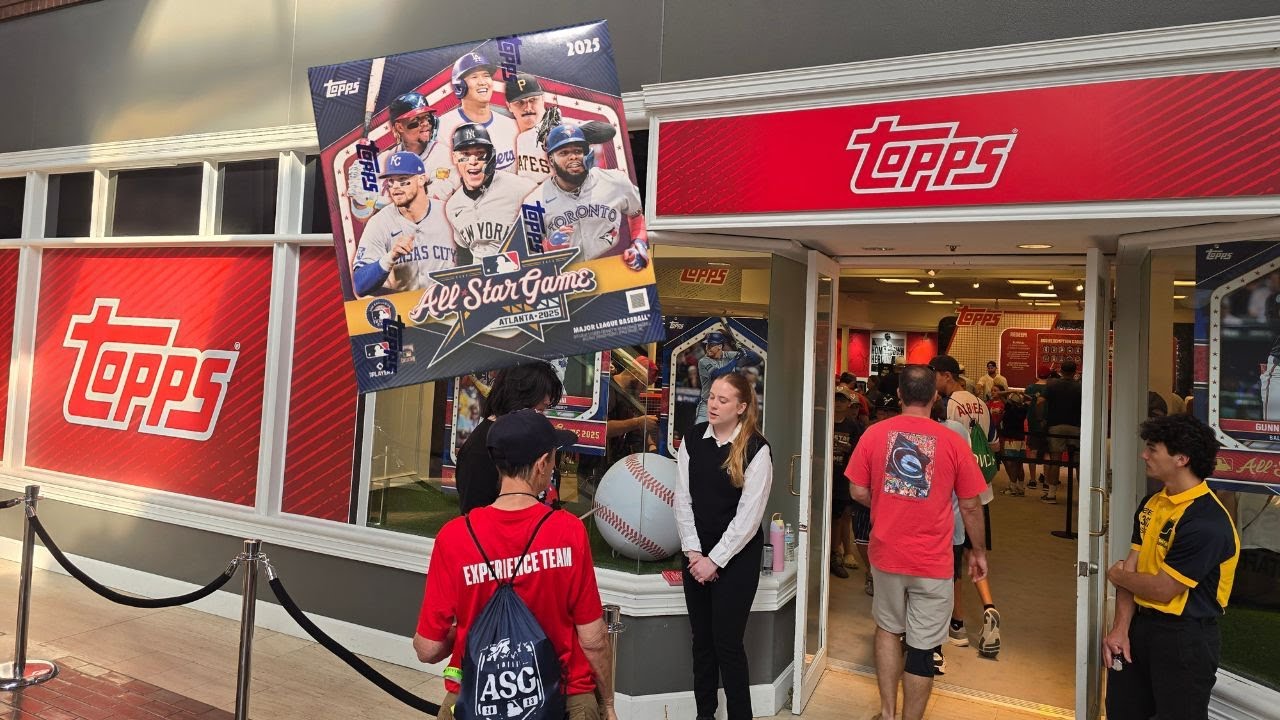 Live From Atlanta All Star Game Village 2025 Topps All Star Game Mega ...