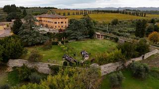 Destination wedding film at Villa Catignano // Tuscany // Italy