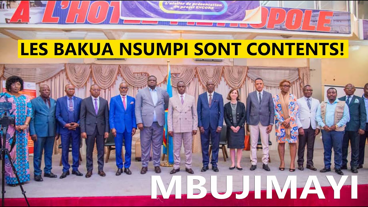Les Bakua Nsumpi sont contents! après ngalula mpandajila,ils ont le président de l'assemblée Willy M