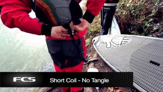 FCS Stand Up Paddle Adjustable Race Leash