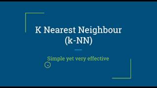 K Nearest Neighbor (kNN) Algorithm  | R Programming | Data Prediction Algorithm